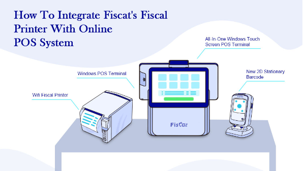 كيفية دمج طابعة Fiscat المالية مع نظام POS عبر الإنترنت