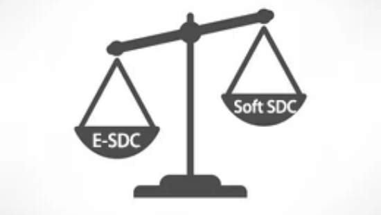 المقارنة بين e-sdc لينة SDC